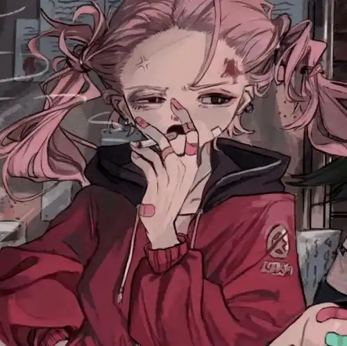 微微丧系动漫闺蜜头像