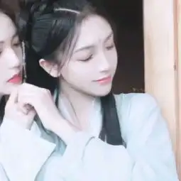 唯美古风闺蜜头像二人一对两张闺蜜组头像