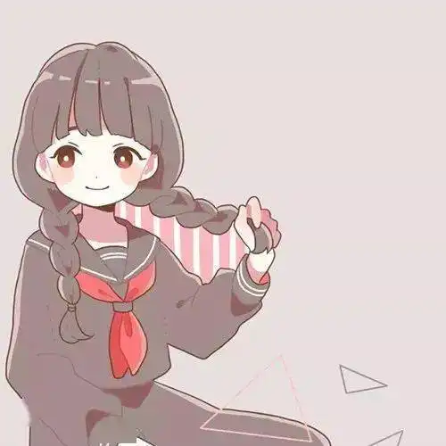 动漫真人闺蜜头像