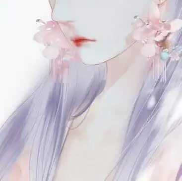 头像,古风向灼灼桃花,三千繁华,却似人间只有一个他