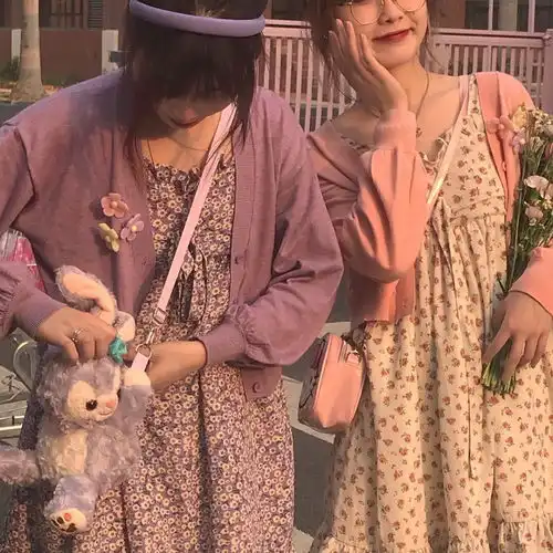 闺蜜头像心存感激所遇既温柔