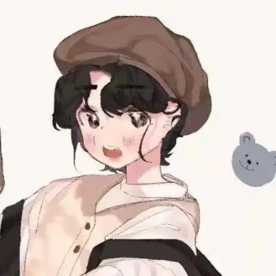 闺蜜头像卡通黑白图片马丽