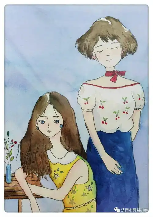 舜娃个人画展拍了拍你二赏析2015级2班刘若慈艺若美好慈达未来画作