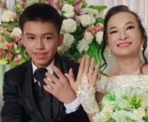 41岁富婆与闺蜜16岁儿子结婚,女方大方谈新婚之夜,官方介入