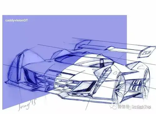 汽车手绘第二弹再来一百张高清大图