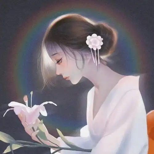 好看的手绘女生闺蜜头像128