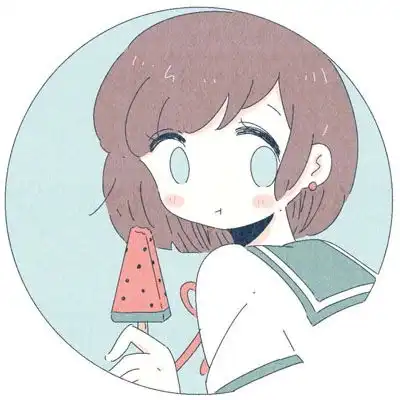 闺蜜2人头像唯美小清新动漫,闺蜜双人圆形头像一人一张