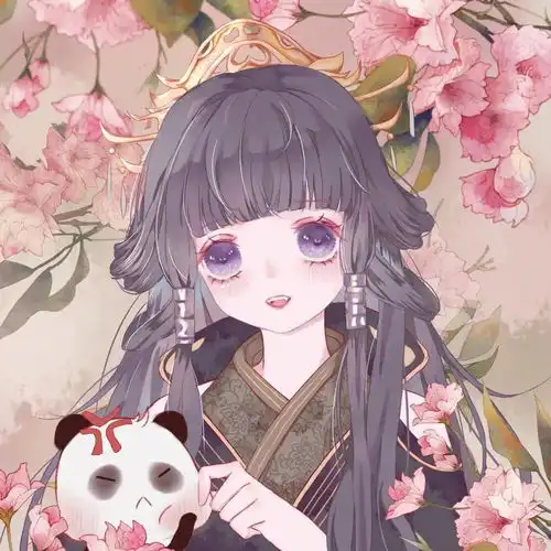 古风女生唯美头像我肩上是风,风上是闪烁的群星