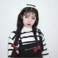 两个辫子可爱女生头像