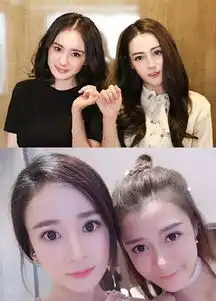 杨幂替身不仅自己撞脸还有个神似热巴的闺蜜