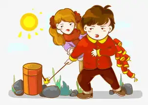 新年新年习俗放鞭炮png素材图片素材其他格式下载动漫人物大全