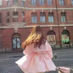 超好看的男女生背影头像