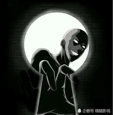 柯南里小黑最吓人的图片童年噩梦,能坚持看到第四张的都是狠人