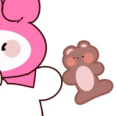 超级可爱的三丽鸥情头高清卡哇伊可爱三丽鸥一对两张情侣头像图片