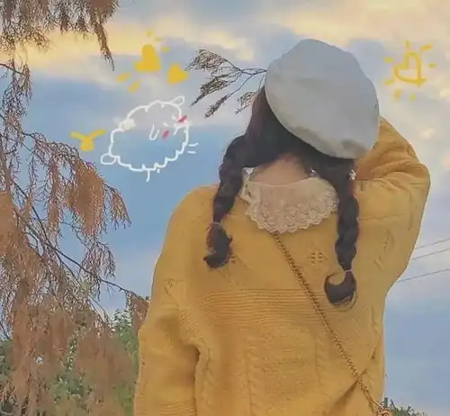 ins风闺蜜头像快和你的好姐妹一起换头像吧