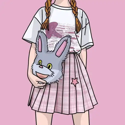 闺蜜头像jk制服头像粉色可爱系