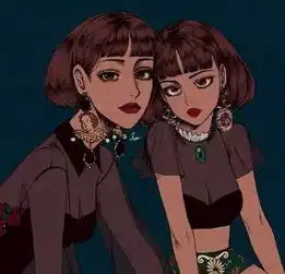 头像丨冷艳手绘风