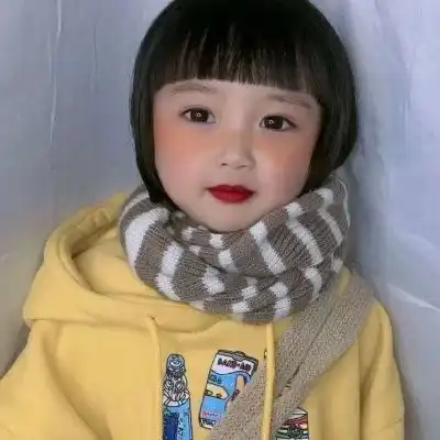 微信头像一组超可爱的萌娃闺蜜头像