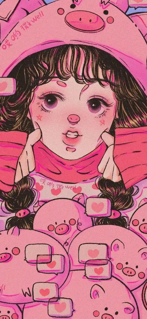 超级好看的闺蜜头像