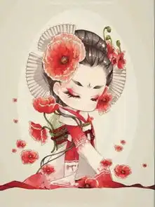 团队闺蜜姐妹头像五人急需女生卡通古风的,谢谢各位了