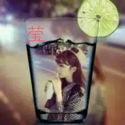 姐妹头像三个人分开的三张写着莹,竹,爽谢谢啊,要好看