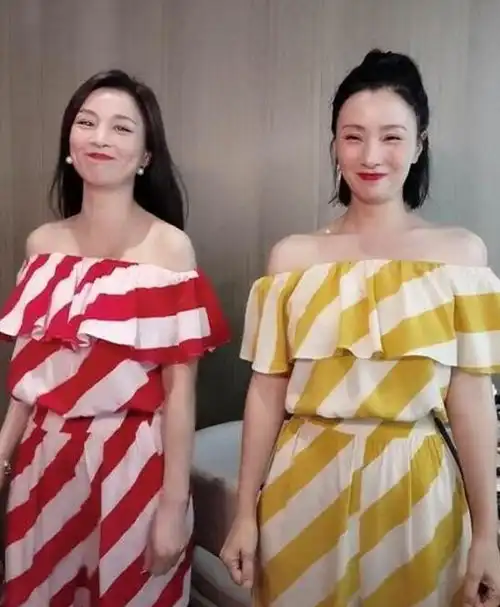 陶虹成功把老公熬成秃头自己奔五了还像个少女,这怕是冻龄了吧