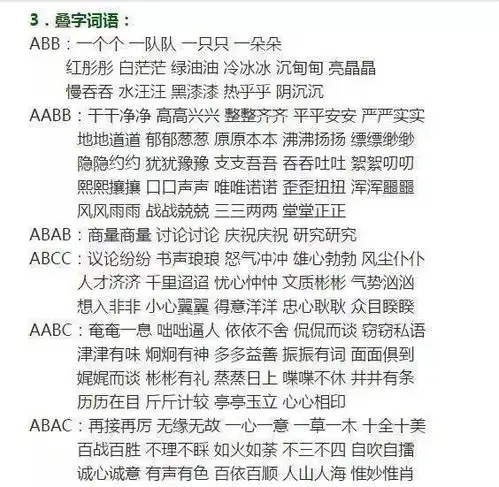 寒假别荒废小学语文16年级常用词汇为孩子收藏