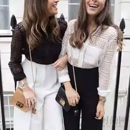 比撒狗粮还让人嫉妒全世界最会穿衣服的闺蜜靠她们的闺蜜装发家啦