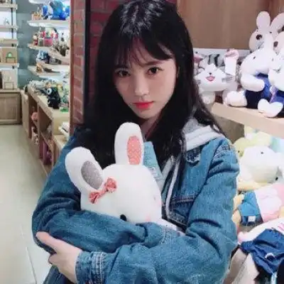 网红清新照片女生头像