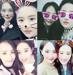 唐嫣昨晚连晒6张与刘亦菲亲密照,网友不是塑料姐妹花是真闺蜜