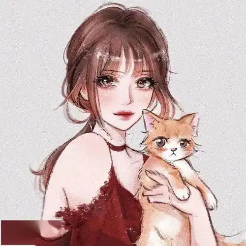 手绘闺蜜头像
