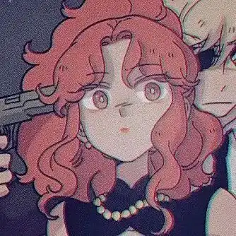 丧头像动漫女头闺蜜头像