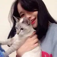 qq高清抱猫女生头像个性十足当脑瘫猫咪遇上有爱女孩
