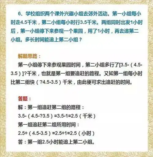 退休老教师直言,小学数学无非就这30道题,吃透,小学6年不用愁语文应用题做题老师网易订阅